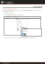 Предварительный просмотр 40 страницы Panduit Atlona AT-HDR-SW-52ED Manual