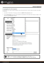 Предварительный просмотр 41 страницы Panduit Atlona AT-HDR-SW-52ED Manual