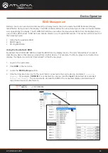 Предварительный просмотр 44 страницы Panduit Atlona AT-HDR-SW-52ED Manual