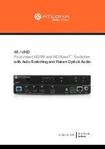 Panduit Atlona AT-JUNO-451-HDBT Manual preview