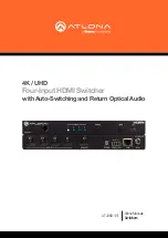 Panduit Atlona AT-JUNO-451 Manual предпросмотр