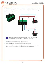 Предварительный просмотр 6 страницы Panduit Atlona AT-OME-RX31 Installation Manual