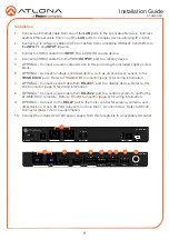 Предварительный просмотр 8 страницы Panduit Atlona AT-OME-RX31 Installation Manual