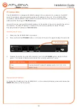 Предварительный просмотр 10 страницы Panduit Atlona AT-OME-RX31 Installation Manual