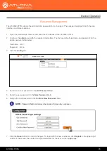 Preview for 20 page of Panduit Atlona AT-OME-ST31A Manual