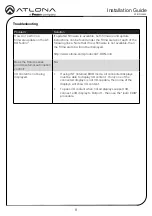 Preview for 8 page of Panduit ATLONA AT-RON-444 Installation Manual