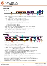 Preview for 4 page of Panduit ATLONA AT-UHD-CLSO-601 User Manual