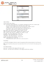 Preview for 16 page of Panduit ATLONA AT-UHD-CLSO-601 User Manual