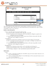 Preview for 20 page of Panduit ATLONA AT-UHD-CLSO-601 User Manual