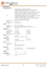 Preview for 32 page of Panduit ATLONA AT-UHD-CLSO-601 User Manual