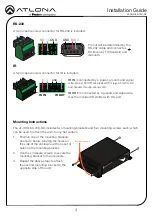 Предварительный просмотр 3 страницы Panduit Atlona AT-UHD-EX-70C-RX Installation Manual