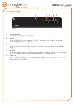 Preview for 2 page of Panduit ATLONA AT-UHD-SW-510W-KIT Installation Manual