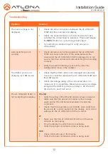 Preview for 12 page of Panduit ATLONA AT-UHD-SW-510W-KIT Installation Manual