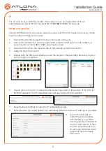 Предварительный просмотр 3 страницы Panduit Atlona AT-VCC-RS232-KIT Installation Manual