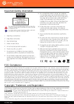 Preview for 6 page of Panduit Atlona Omega AT-OME-PS62 Instructions Manual