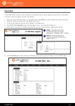 Preview for 23 page of Panduit Atlona Omega AT-OME-PS62 Instructions Manual