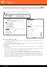 Preview for 28 page of Panduit Atlona Omega AT-OME-PS62 Instructions Manual