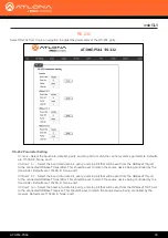 Preview for 30 page of Panduit Atlona Omega AT-OME-PS62 Instructions Manual