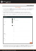 Preview for 85 page of Panduit ATLONA OmniStream 101 Manual