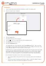 Предварительный просмотр 8 страницы Panduit Atlona OmniStream 121 Installation Manual
