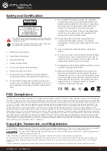 Предварительный просмотр 4 страницы Panduit Atlona OmniStream AT-OMNI-121 Manual