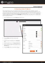 Предварительный просмотр 74 страницы Panduit Atlona OmniStream AT-OMNI-121 Manual