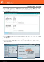 Предварительный просмотр 22 страницы Panduit Atlona OmniStream AT-OMNI-311 Solutions Setup And Configuration Manual