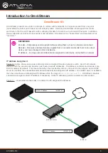 Предварительный просмотр 8 страницы Panduit Atlona OmniStream AT-OMNI-512 Manual