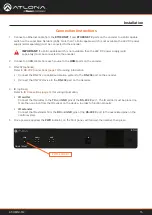 Предварительный просмотр 15 страницы Panduit Atlona OmniStream AT-OMNI-512 Manual