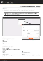Предварительный просмотр 82 страницы Panduit Atlona OmniStream AT-OMNI-512 Manual