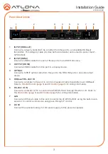 Предварительный просмотр 3 страницы Panduit ATLONA Opus AT-OPUS-RX41 Installation Manual