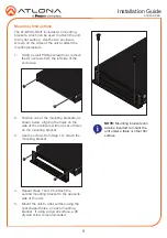 Предварительный просмотр 9 страницы Panduit ATLONA Opus AT-OPUS-RX41 Installation Manual