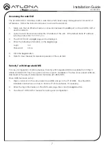 Preview for 7 page of Panduit Atlona UHD-CAT-4 Installation Manual