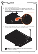 Preview for 10 page of Panduit Atlona UHD-CAT-4 Installation Manual