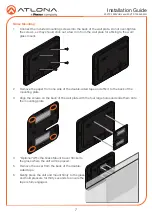 Preview for 7 page of Panduit ATLONA Velocity AT-VTP-1000VL-BL Installation Manual