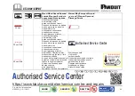 Предварительный просмотр 16 страницы Panduit BlackFin CT-3001/STBT Instruction Manual