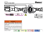 Предварительный просмотр 3 страницы Panduit ClackFin CT-3001/CCPBT Instruction Manual