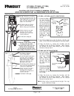 Preview for 1 page of Panduit CT-1002 Operation And Maintenance Instruction Manual