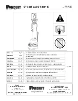 Panduit CT-3001 Operation Manual preview