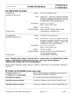 Preview for 2 page of Panduit CT-930LPCH Operation Manual