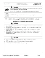 Preview for 5 page of Panduit CT-930LPCH Operation Manual