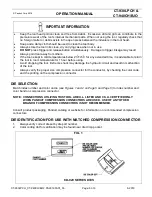 Preview for 6 page of Panduit CT-930LPCH Operation Manual