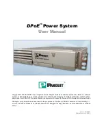 Panduit DPOE User Manual предпросмотр