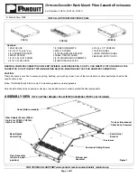 Preview for 1 page of Panduit FCE1U Installation Instructions Manual