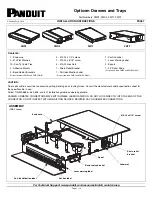 Preview for 1 page of Panduit FMD1 Installation Instructions