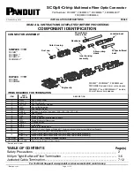 Panduit FSCDMM Installation Instructions Manual предпросмотр