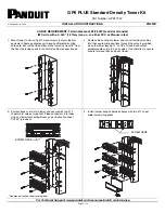 Panduit GP6 Plus Installation Instructions предпросмотр