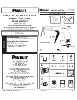 Panduit GS2B Operating Instructions preview