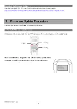 Предварительный просмотр 2 страницы Panduit MP200 Firmware Update Instruction Manual