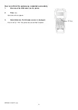 Предварительный просмотр 4 страницы Panduit MP200 Firmware Update Instruction Manual